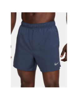 Short de sport challenger bleu homme - Nike