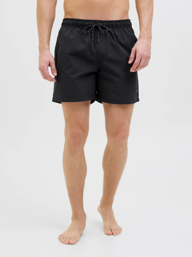 Short de bain maui solid noir homme - Jack & Jones