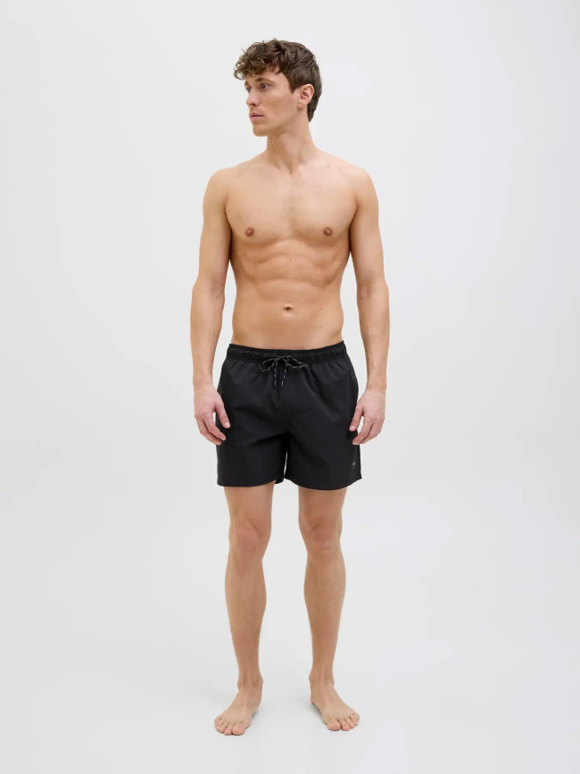 Short de bain maui solid noir homme - Jack & Jones
