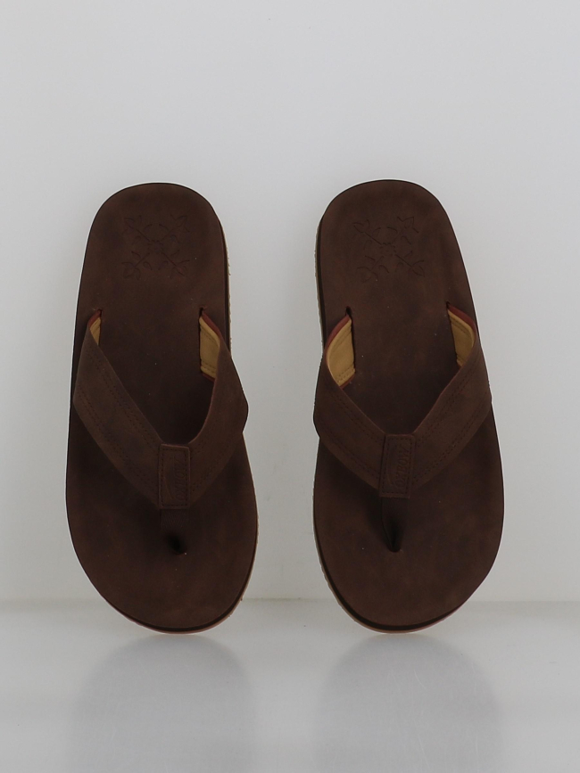 Tongs visko marron homme - Oxbow