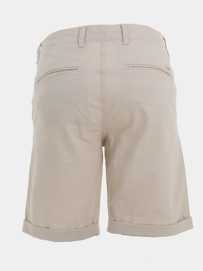 Short chino basic beige homme - Jack & Jones