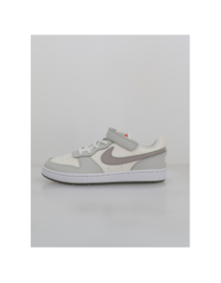 Baskets court borough recraft ps gris blanc enfant - Nike