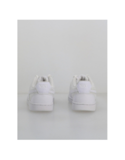 Baskets court vision effet dentelle blanc femme - Nike