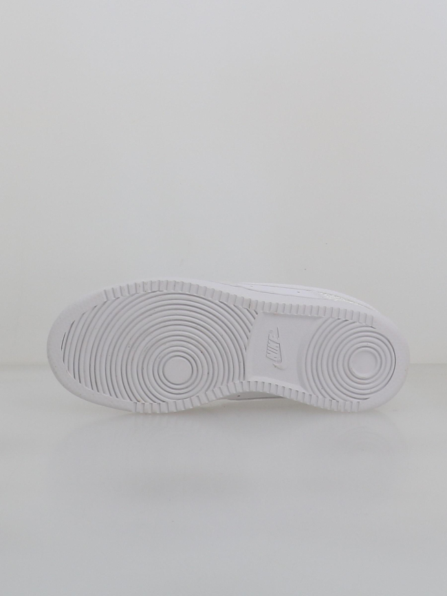 Baskets court vision effet dentelle blanc femme - Nike