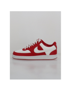 Baskets court vision rouge blanc homme - Nike