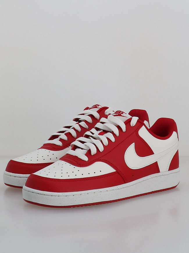 Baskets court vision rouge blanc homme - Nike