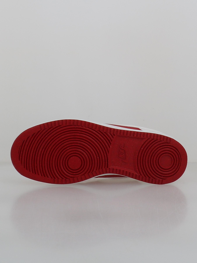 Baskets court vision rouge blanc homme - Nike