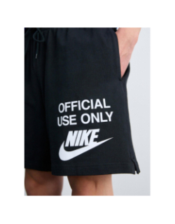 Short jogging official use club noir homme - Nike