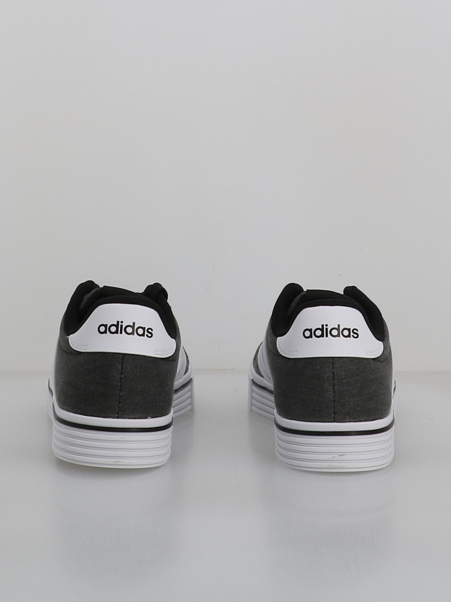 Baskets en tissu daily 4.0 gris anthracite - Adidas