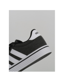 Baskets en tissu daily 4.0 gris anthracite - Adidas