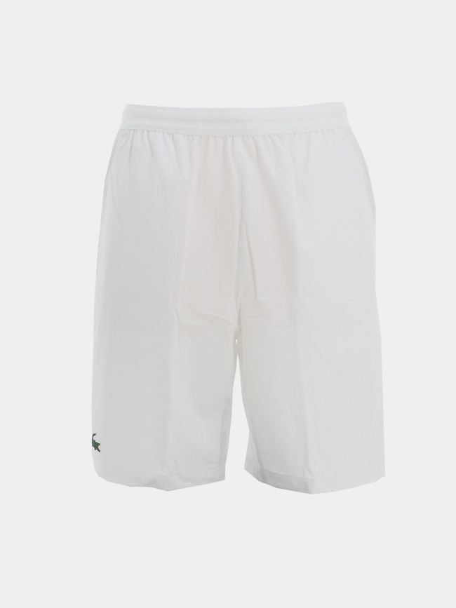 Short de sport blanc homme - Lacoste