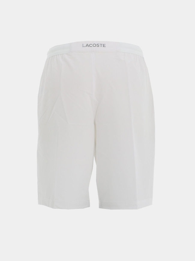 Short de sport blanc homme - Lacoste