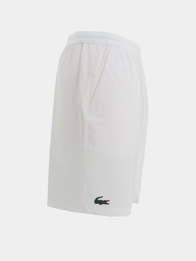 Short de sport blanc homme - Lacoste