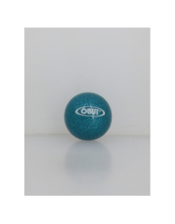 Boules de pétanque indoor outdoor 65mm bleu pailleté enfant - Obut