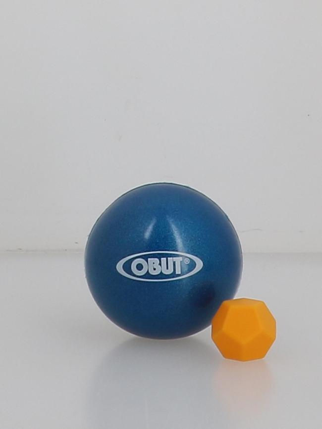 Boules de pétanque indoor outdoor 74mm bleu - Obut
