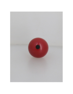 Boules de pétanque indoor outdoor 74mm rouge - Obut