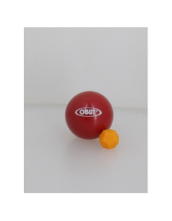Boules de pétanque indoor outdoor 74mm rouge - Obut