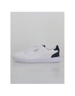Baskets shuffle blanc bleu homme - Puma