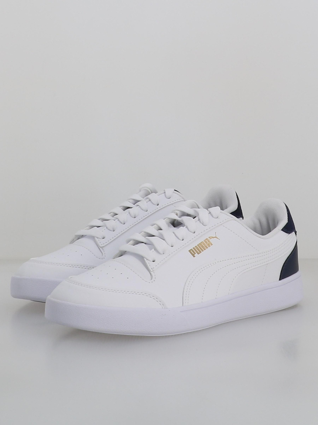 Baskets shuffle blanc bleu homme - Puma