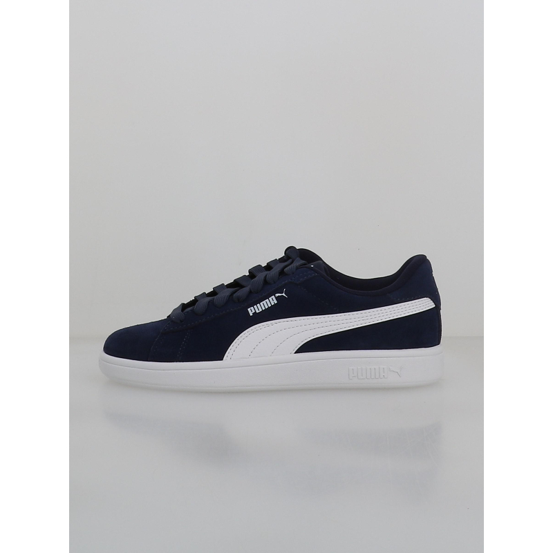 Baskets smash 3 jr bleu marine enfant - Puma