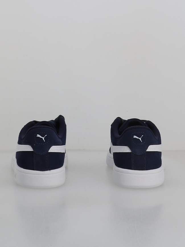 Baskets smash 3 jr bleu marine enfant - Puma