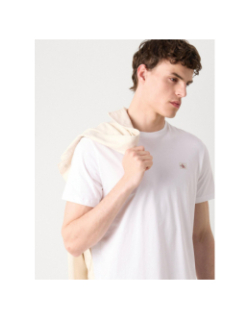 T-shirt à manches courtes badge blanc homme - Calvin Klein Jeans