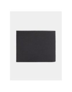 Portefuille 3 volets en cuir texturé noir homme - Calvin Klein