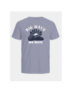 T-shirt waves violet homme - Jack & Jones