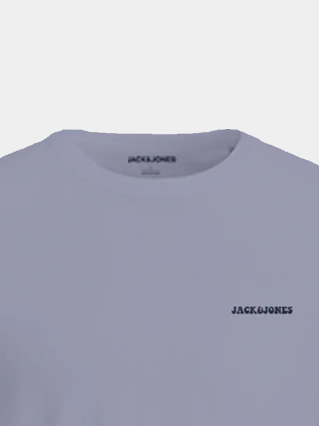 T-shirt waves violet homme - Jack & Jones