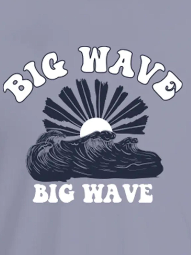 T-shirt waves violet homme - Jack & Jones