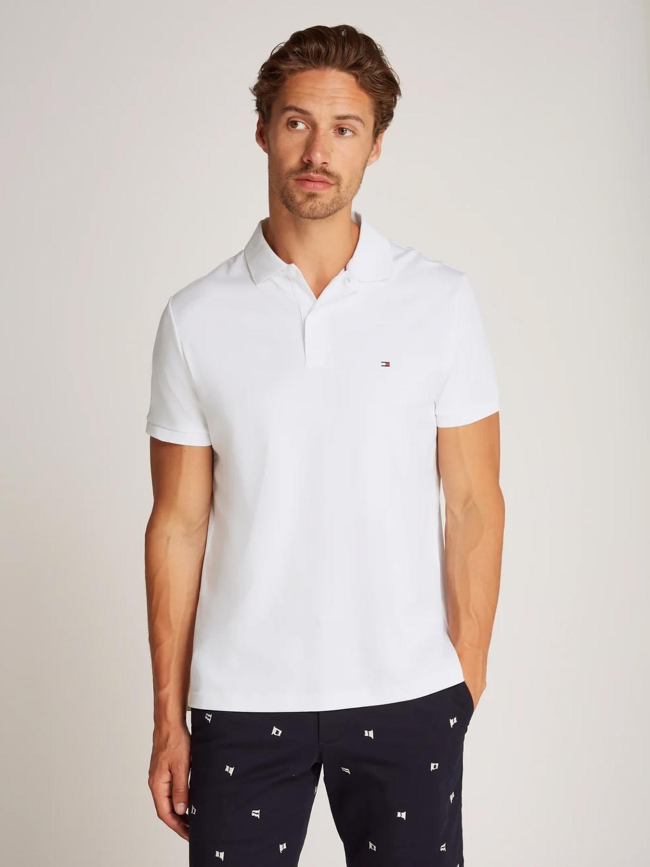 Polo coupe standard blanc homme - Tommy Hilfiger