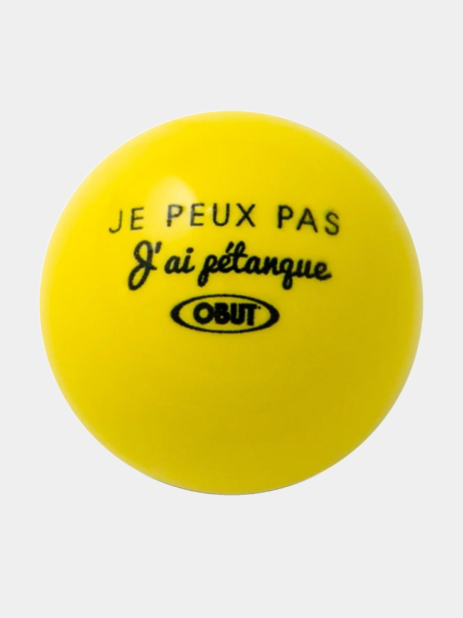 Porte clés je peux pas jaune - Obut