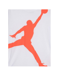Ensemble t-shirt et short jumbo blanc et orange enfant - Jordan