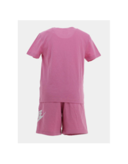 Ensemble t-shirt et short club rose bébé - Nike