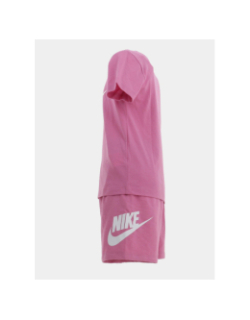 Ensemble t-shirt et short club rose bébé - Nike