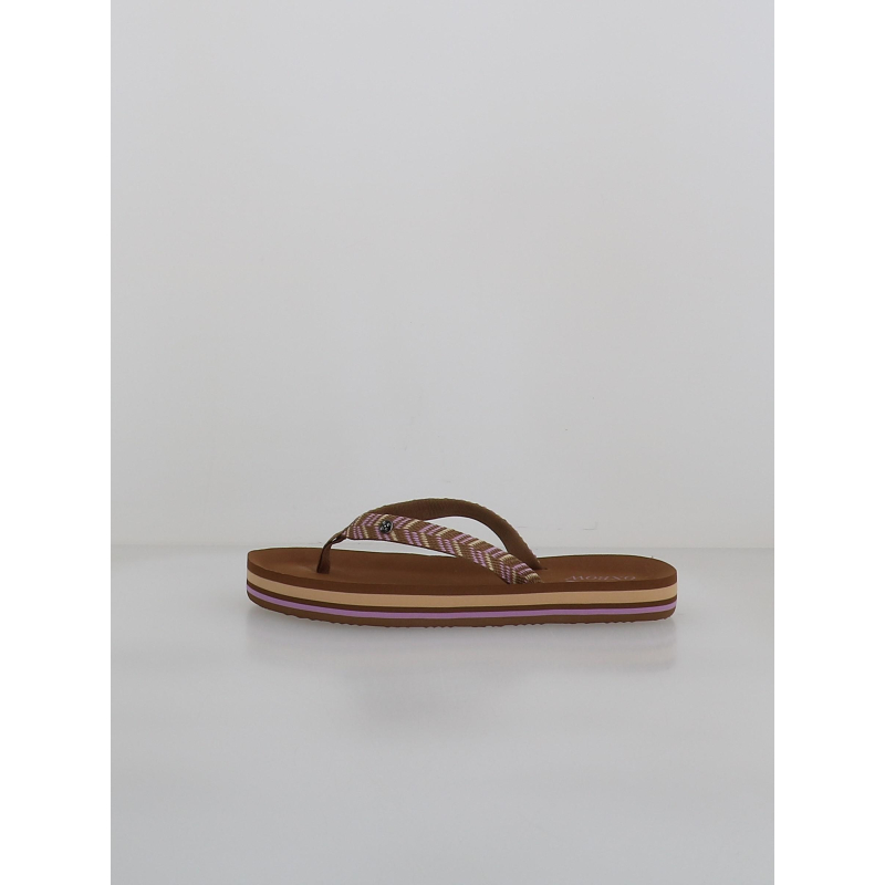 Tongs vacerolim marron femme - Oxbow