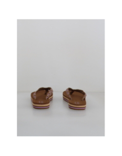 Tongs vacerolim marron femme - Oxbow