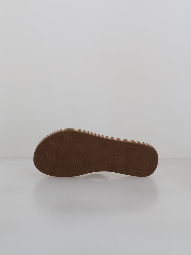 Tongs vacerolim marron femme - Oxbow