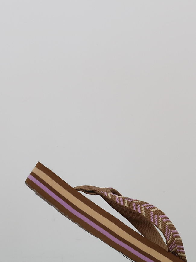 Tongs vacerolim marron femme - Oxbow