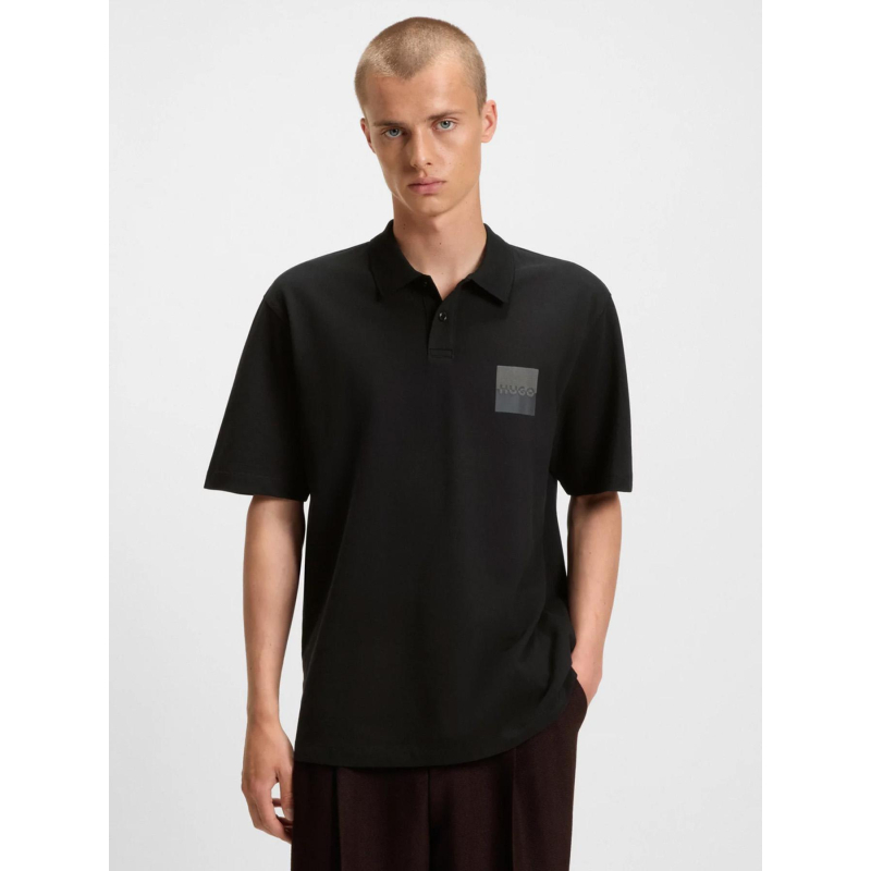 Polo dusplity noir homme - Hugo