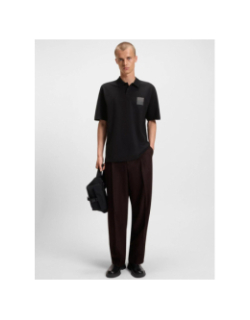 Polo dusplity noir homme - Hugo
