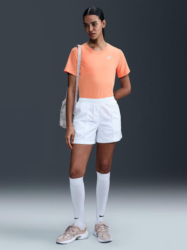 T-shirt nsw club apricot orange femme - Nike