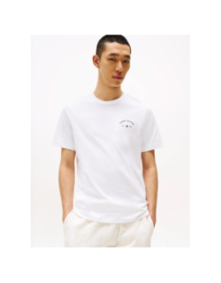 T-shirt logo hotel blanc homme - Tommy Hilfiger