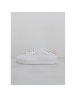 Baskets en cuir court detail blanc homme - Tommy Hilfiger
