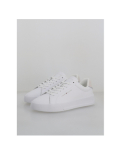 Baskets en cuir court detail blanc homme - Tommy Hilfiger