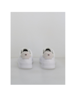 Baskets en cuir court detail blanc homme - Tommy Hilfiger