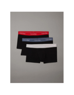 Pack 3 boxers icon bande coloré noir homme - Calvin Klein