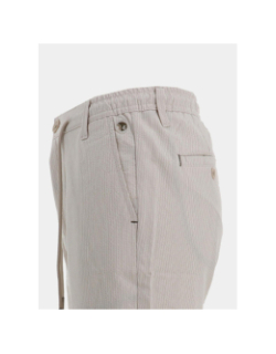 Short léger tapered beka beige homme - Benson & Cherry