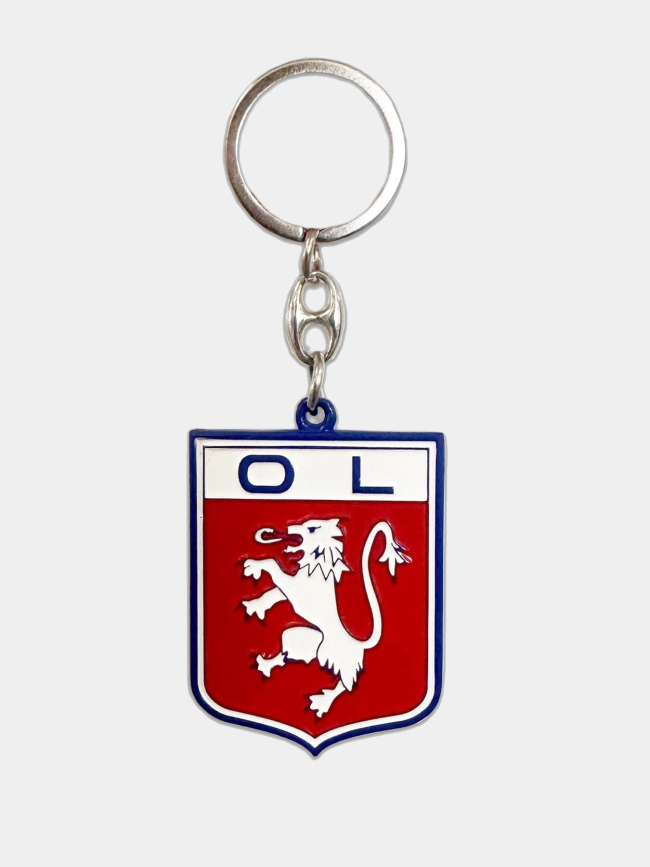 Porte-clé blason OL 1950 rouge - Olympique Lyonnais