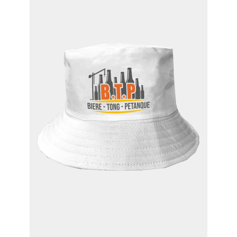 Bob b.t.p bière tong pétanque blanc adulte - STC